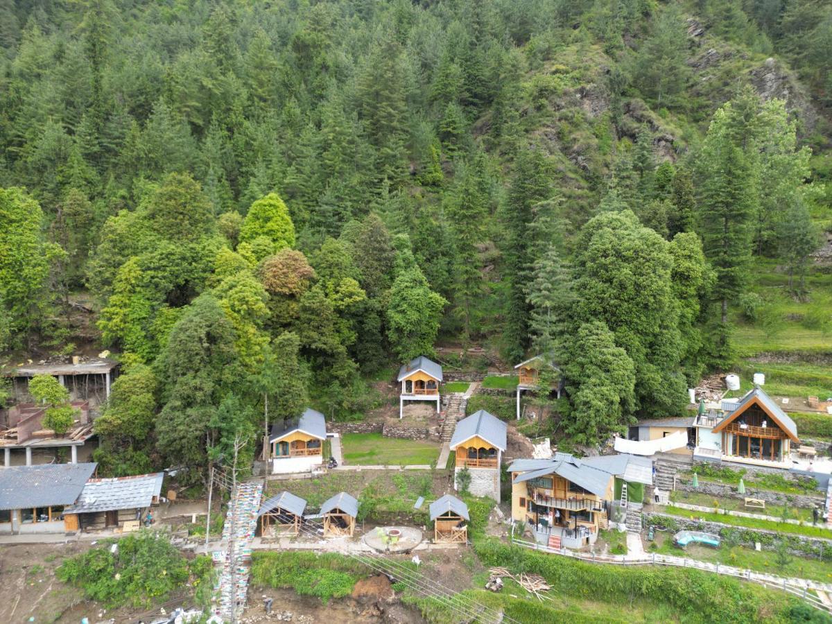 Tree House Latos Tandi Hotel Jibhi Ngoại thất bức ảnh