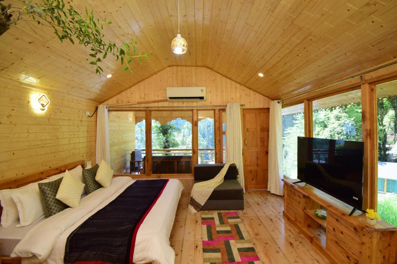 Tree House Latos Tandi Hotel Jibhi Ngoại thất bức ảnh