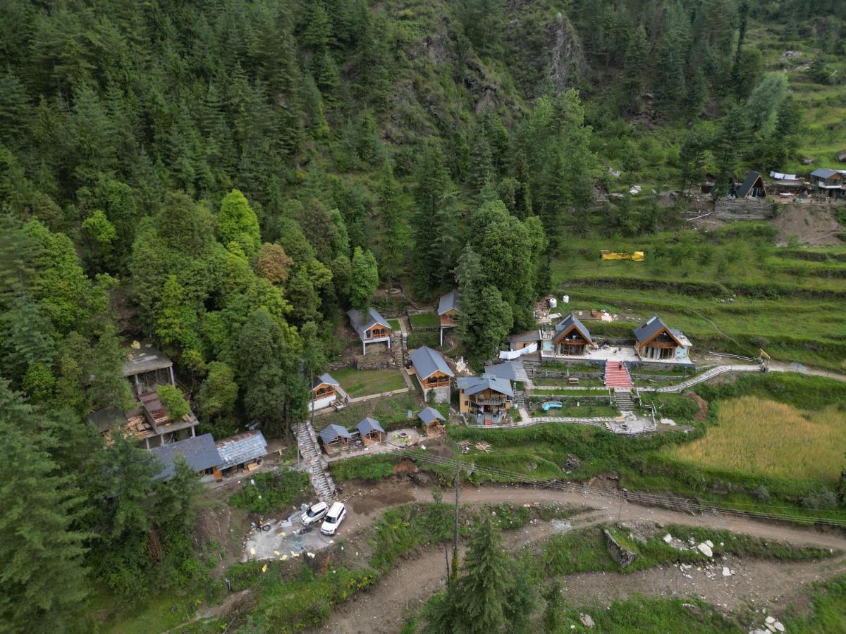 Tree House Latos Tandi Hotel Jibhi Ngoại thất bức ảnh